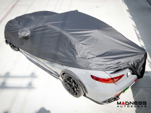 Alfa Romeo Giulia Vehicle Cover - Multi Layer Black Satin - Indoor/ Outdoor